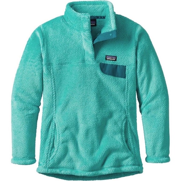 PATAGONIA Re-Tool Snap Pullover Fleece Mogul Teal Blue Green size S - Picture 1 of 14